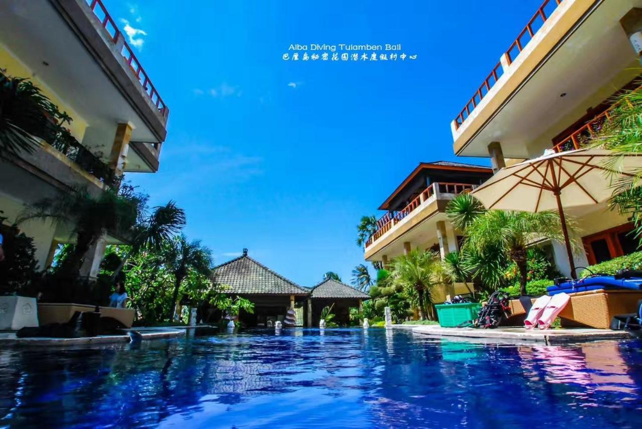 Villa Alba Bali Dive Resort Туламбен Екстер'єр фото